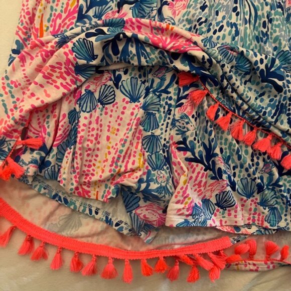 Lilly Pulitzer Jarrett Romper in sway with me pattern, Size XL - Picture 6 of 6